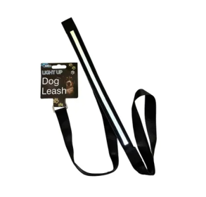 Light Up Dog Walking Leash Great For Night Walks Improves Safety