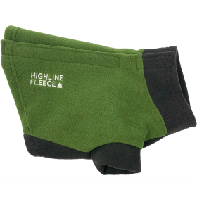 Highline Fleece Coat-Two Tone Green (size: Size 22)